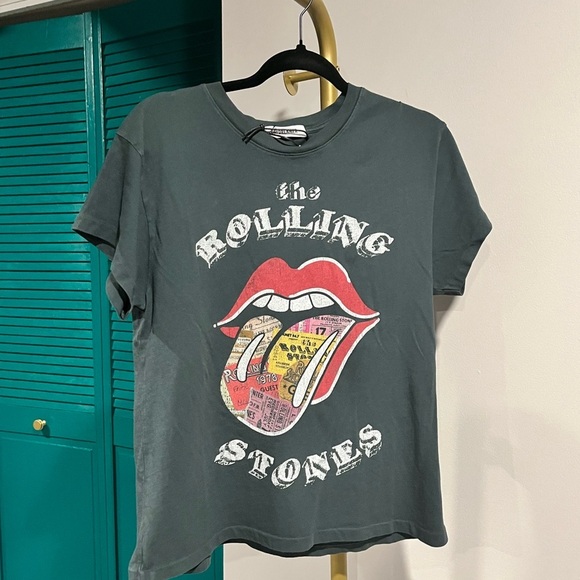 DAYDREAMER NWT ROLLING STONES TICKET FILL TONGUE TOUR TEE SIZE - MED - Picture 6 of 11
